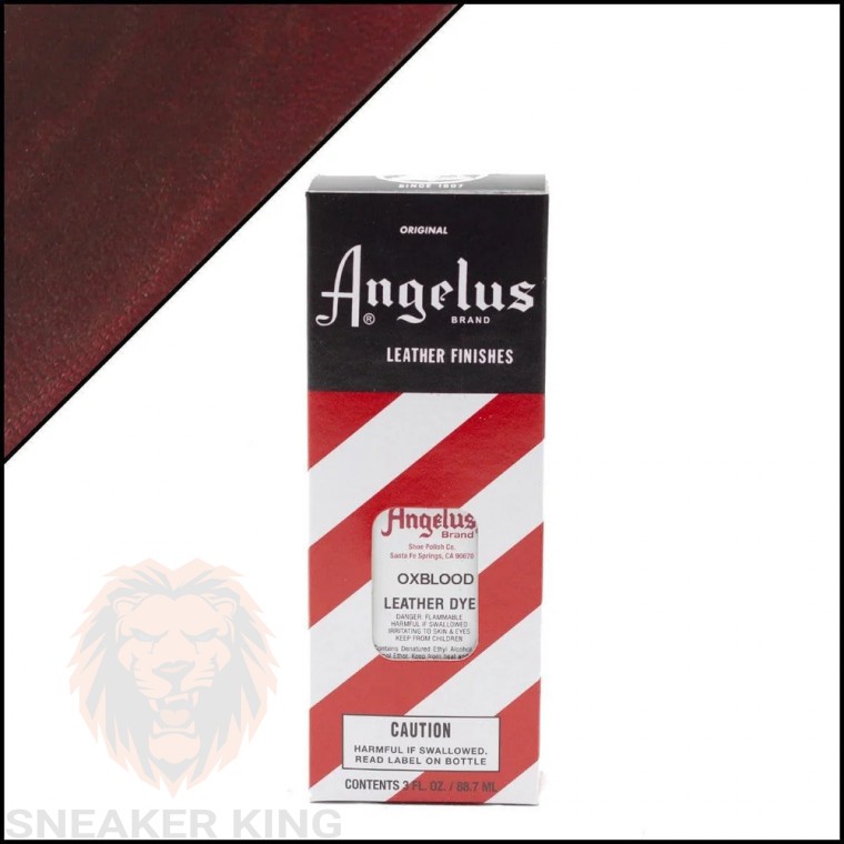 Барвник для шкіри Angelus leather dye Oxblood (бича кров) made in USA